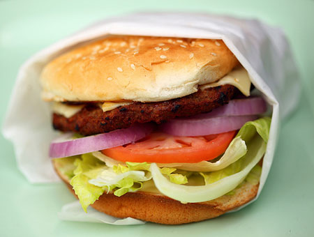 Hamburguesa casera