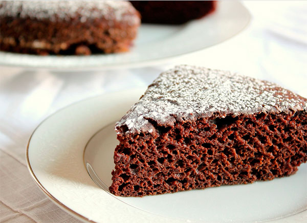 bizcocho de chocolate