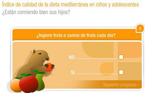 dieta meditarranea niños