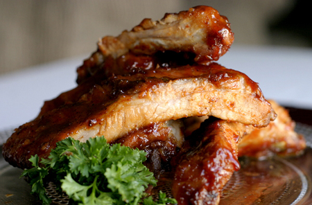 costillas barbacoa