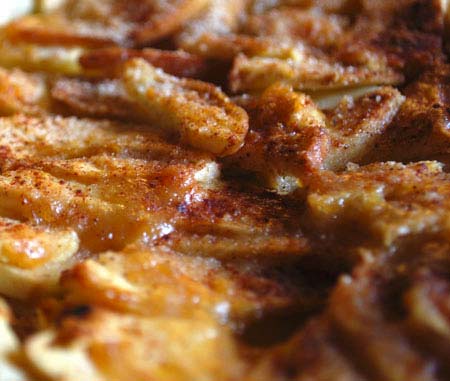tarta-de-manzana-microondas Tarta de manzana