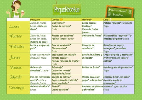 menu-infantil Menú infantil