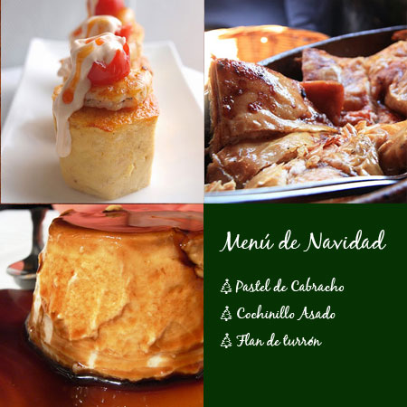 Menú de Navidad tradicional