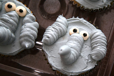 cupcake-e-elefante Cupcake e elefante