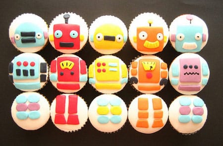 cupcake-r-robot Cupcake Robot