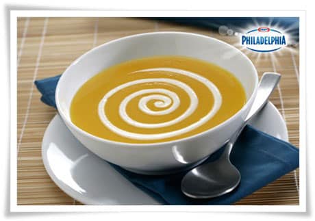 Crema-de-Calabaza-con-Philadelphia Crema de calabaza con Philadelphia