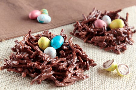 Nidos chocolate Pascua