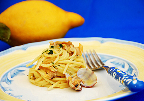 receta-espaguetis-con-almejas Receta de espaguetis con almejas