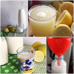 Batido de limón paso a paso