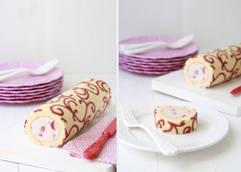 Brazo de gitano decorado