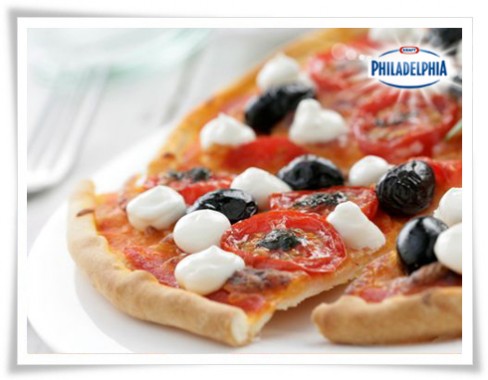 Receta de Pizza Philadelphia