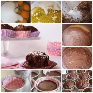 Magdalenas de chocolate