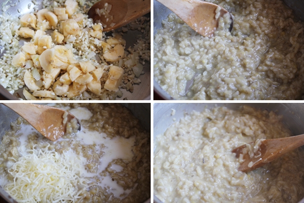 Risotto de plátano
