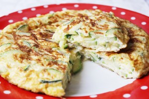 Tortilla de calabacín
