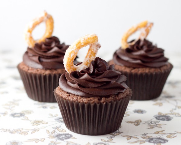 cupcakes chocolate con churros cupcakes chocolate con churros