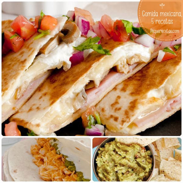 Comida mexicana, 5 recetas tradicionales | PequeRecetas | Bloglovin’