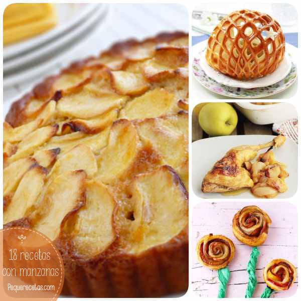 Manzana: 18 recetas para aprovechar las manzanas - PequeRecetas