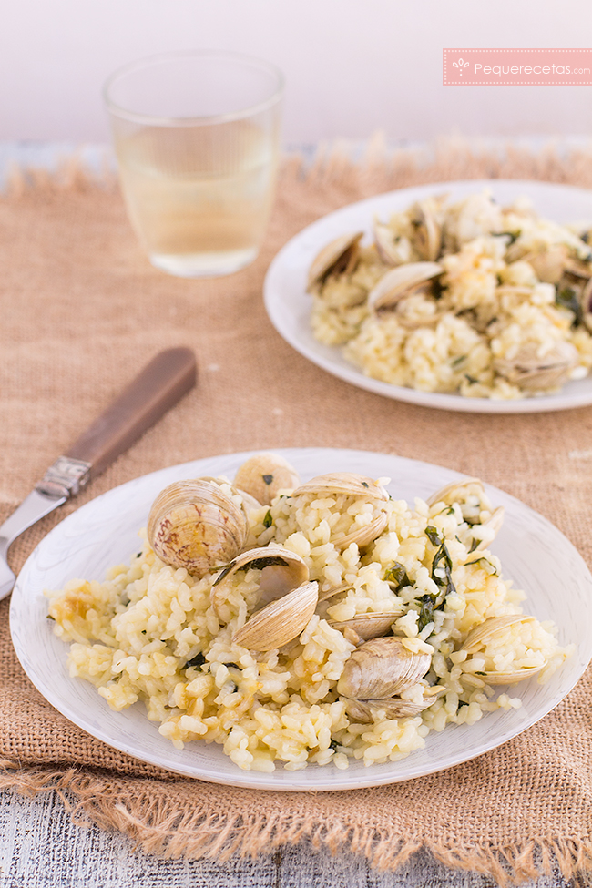 Como Hacer Arroz Con Almejas Limpias