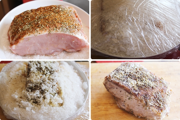 lomo a la sal microondas