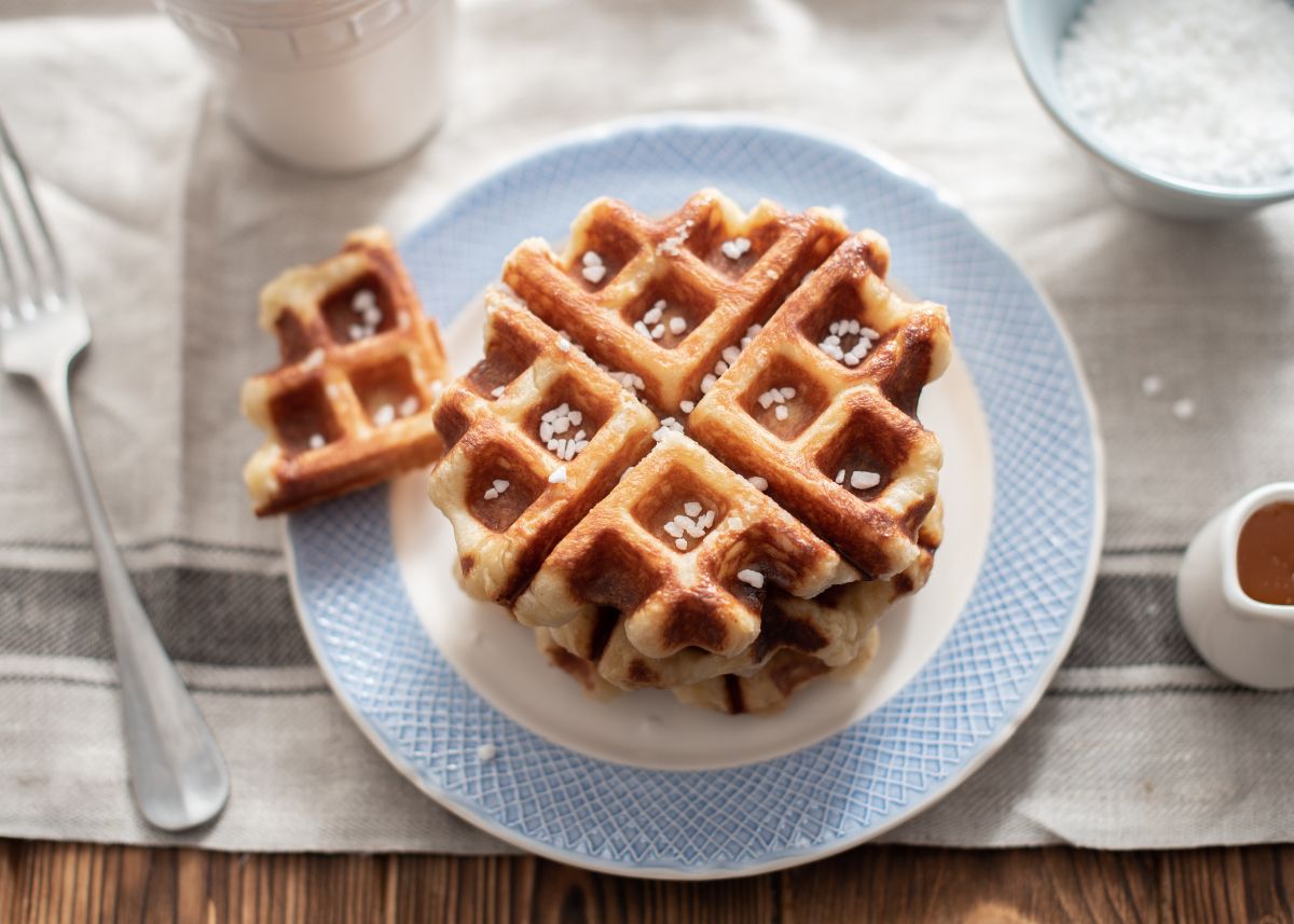 gofres de Lieja receta tradicional