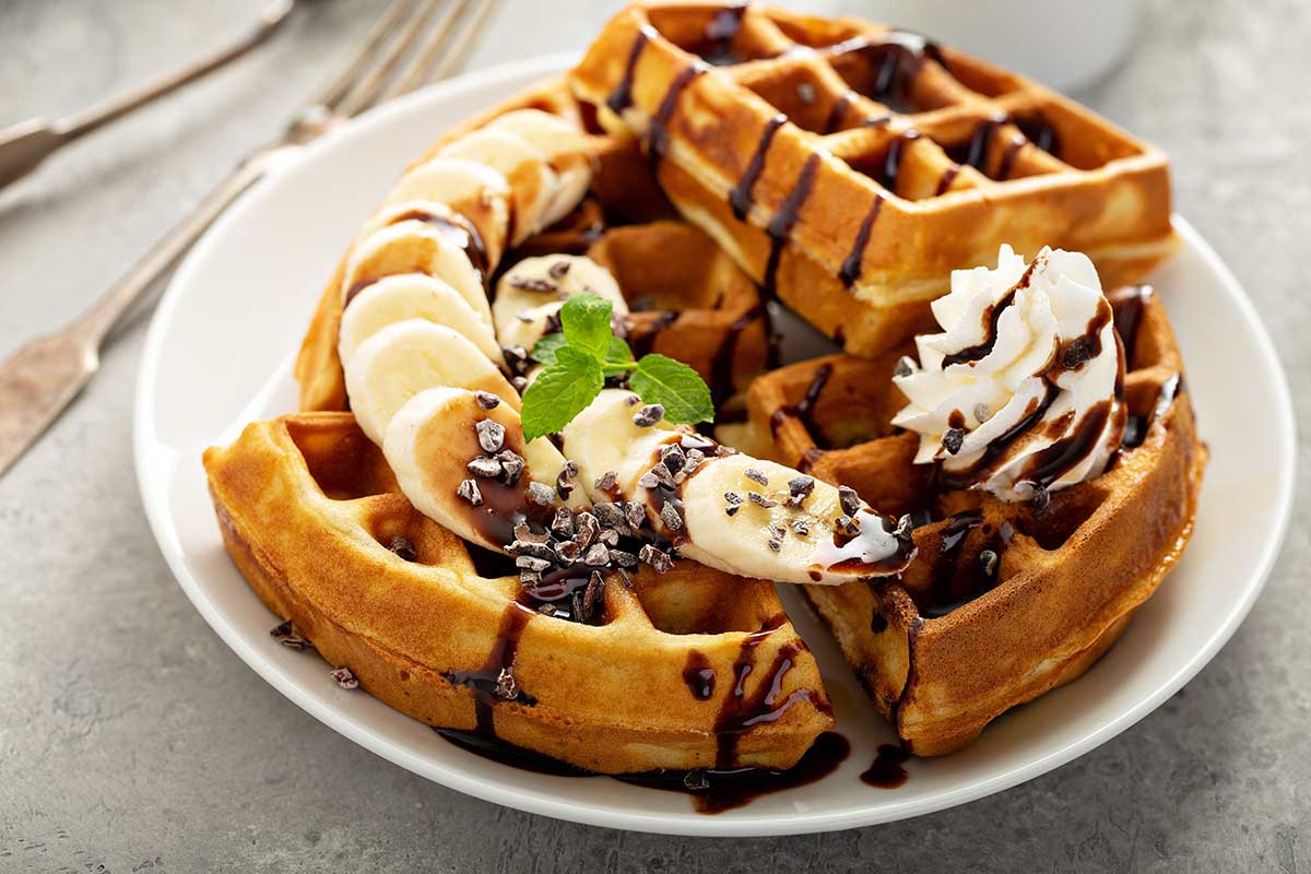 receta de gofres caseros