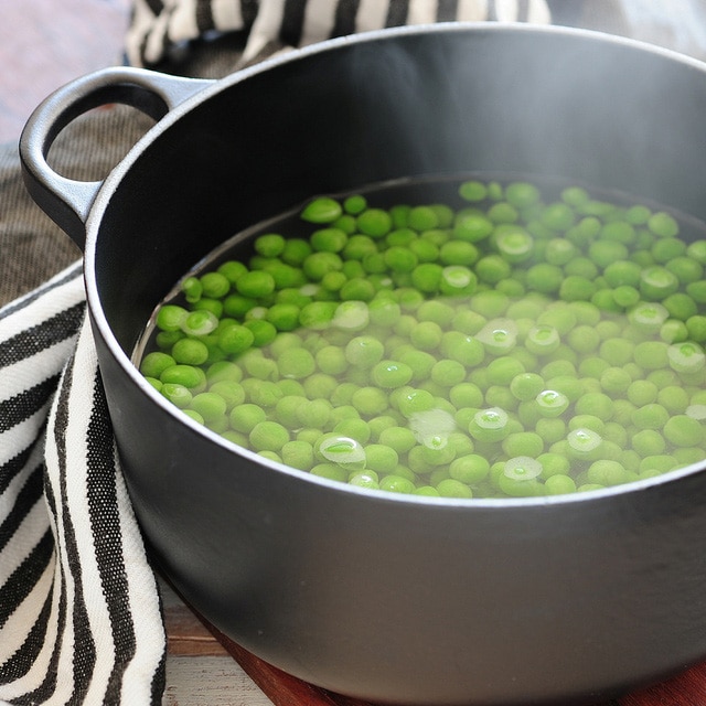 cream peas recipe -
