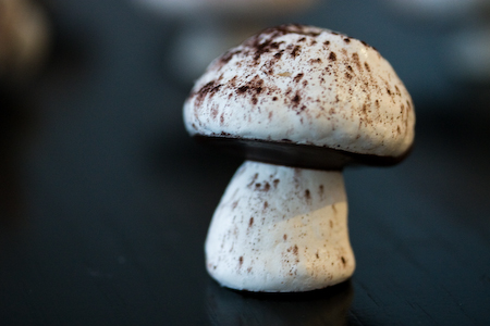 como hacer champiñones de merengue