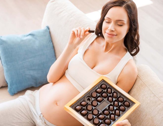 dulces durante embarazo