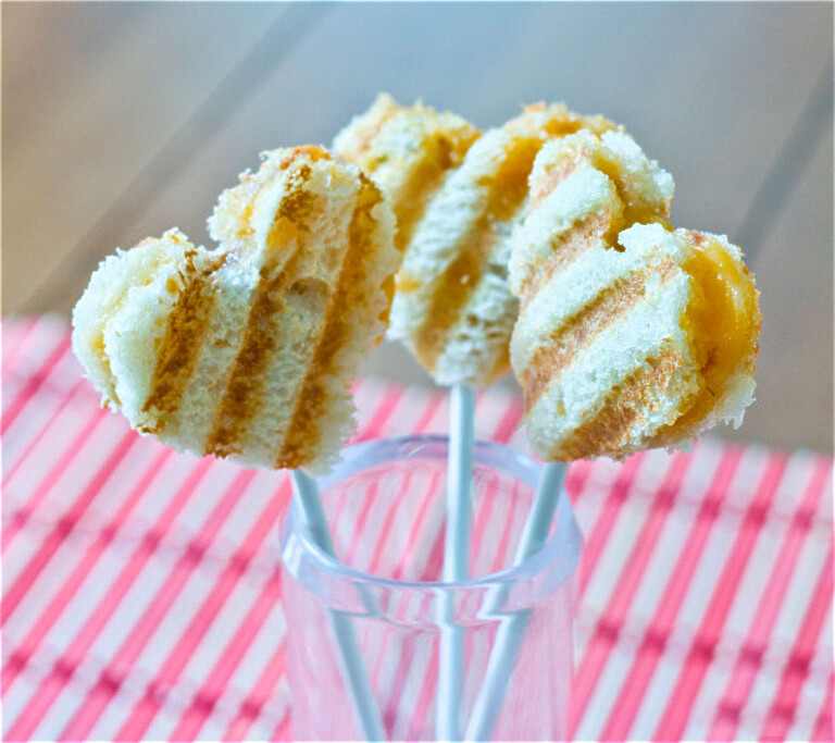 Piruletas de sandwich