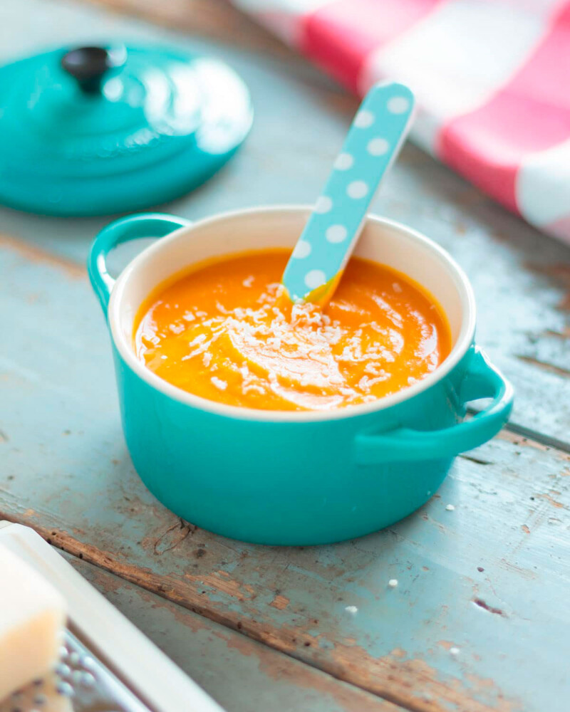 crema calabaza y parmesano - Crema de calabaza y queso parmesano Crema de calabaza y parmesano
