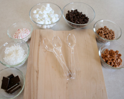 Ingredientes Cucharas De Chocolate