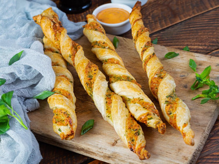 palitos de hojaldre con queso receta