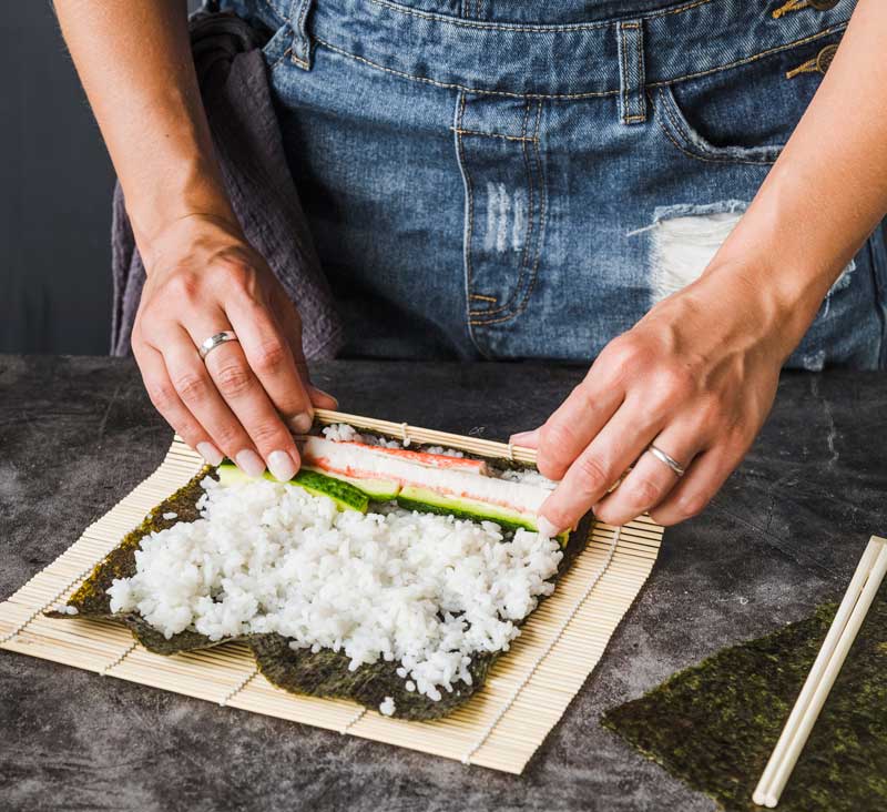 arroz sushi