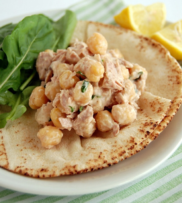 Ensalada De Atún Con Garbanzos Receta