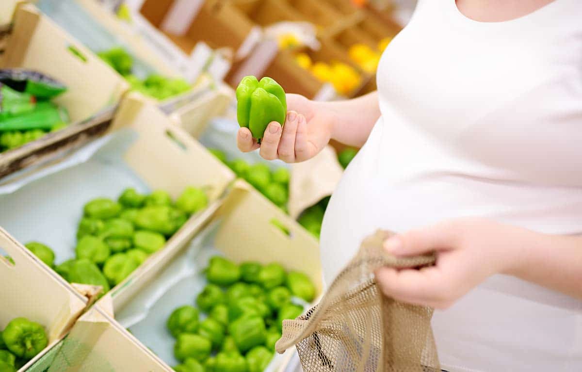 lista de la compra embarazo alimentos saludables