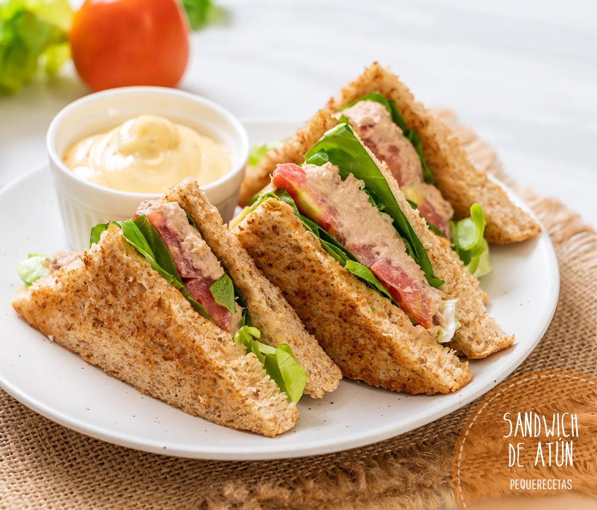 Como Hacer Sandwich De Atun - Más De 50 Recetas Con Atún (Comidas Y Cenas Fáciles Con Atún)