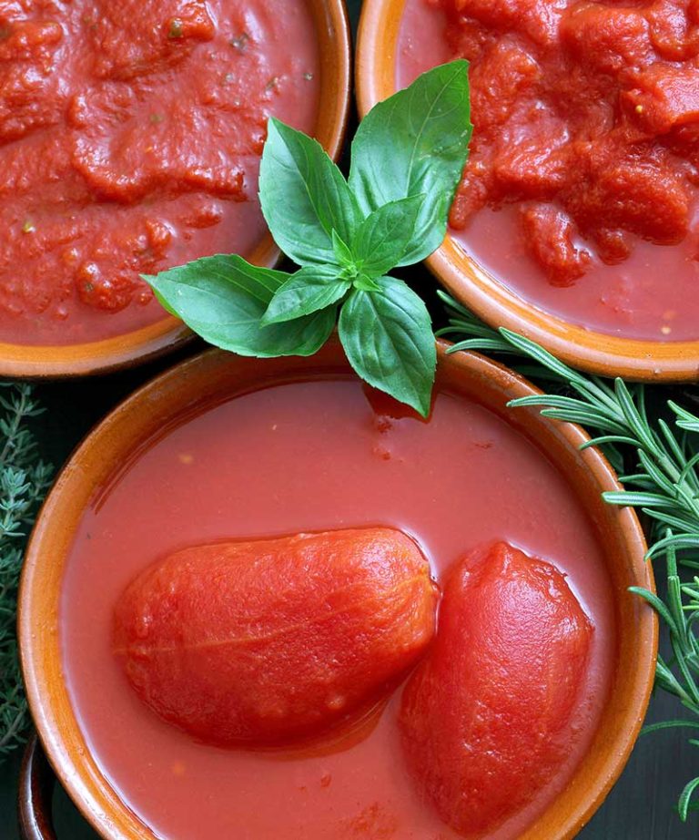 Salsa de tomate casera (4 recetas FÁCILES) PequeRecetas