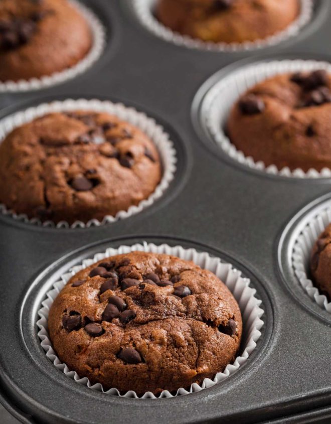 Los muffins de chocolate PERFECTOS PequeRecetas