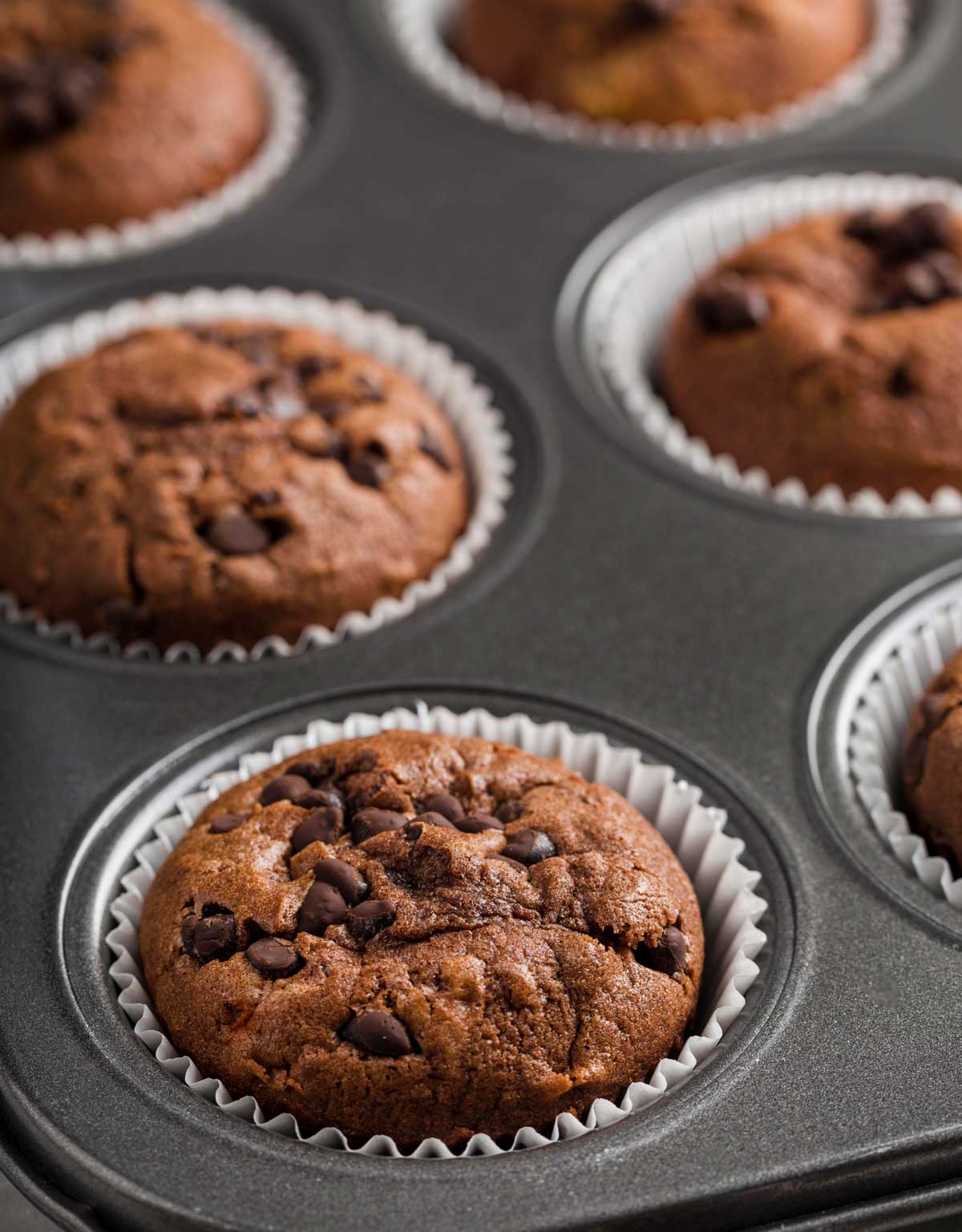 Muffins De Chocolate Faciles