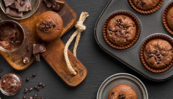 muffins de chocolate receta
