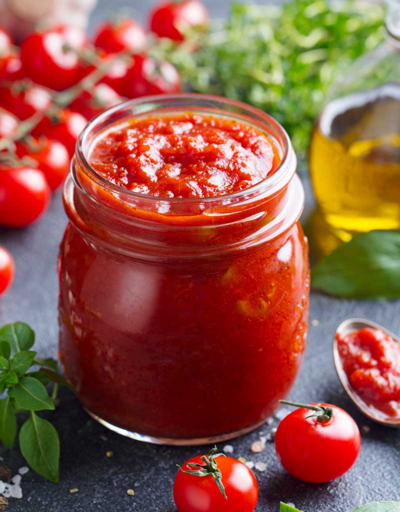 salsa de tomate casera receta