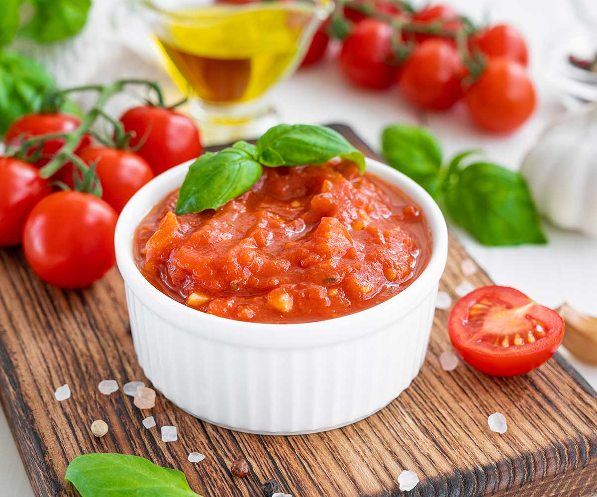 salsa de tomate tradicional