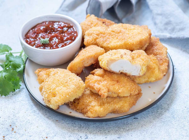 nuggets de pollo receta