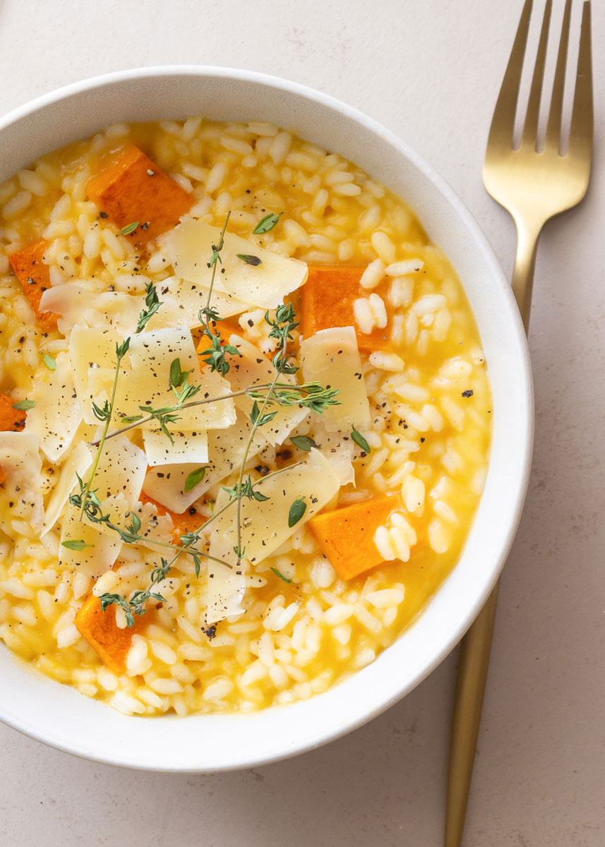 risotto calabaza
