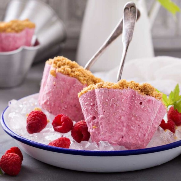 helado de cheesecake casero