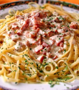 espaguetis carbonara
