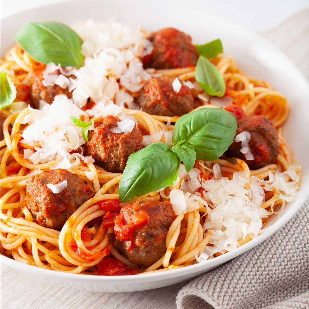 spaghetti with meatballs recipe