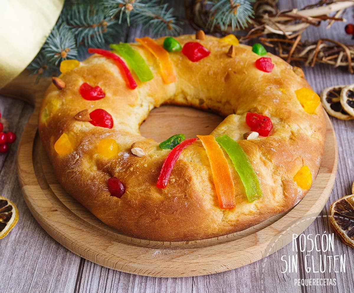 Roscón De Reyes Sin Gluten Receta