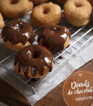 donuts de chocolate caseros receta