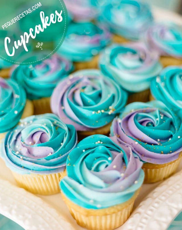 Cupcakes: recetas fáciles de masa y frosting ¡y un de ideas! - PequeRecetas